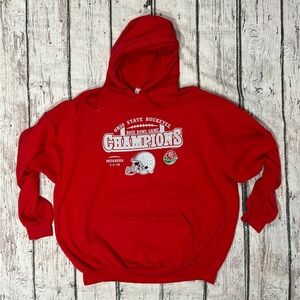 Ohio State Buckeyes 2010 Rose Bowl Champion NCAA Collegiate Hoodie Sweatshirt